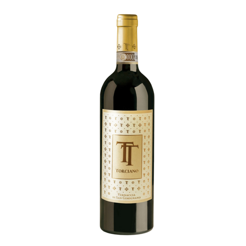 Vernaccia di San Gimignano Monogram TT 2023 – Tuscan white wine by Tenuta Torciano